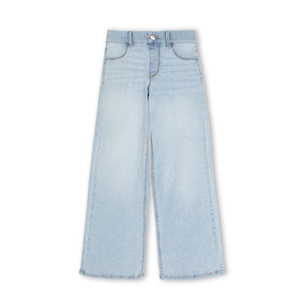 Servicio OEM, Jeans de Mezclilla Lavados para Chicas, Pierna Ancha, Ajuste Holgado, Suaves, Diseño Personalizado de Primera Calidad, Cómodos, Elegantes e Informales - Product Image 1