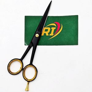 Tijeras de Peluquería Profesionales para Cortar y Entresacar Cabello, Hoja de Acero Inoxidable 4Cr13, Mangos de Goma para Salones de Belleza - Product Image 5