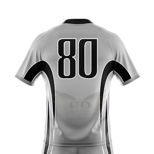 Tenues de rugby pour adultes à faible MOQ, dernier design, respirantes, écologiques, séchage rapide, 100 % polyester, vêtements de sport d'extérieur - Product Image 5