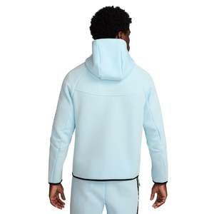 Veste à capuche zippée intégrale en polaire technique pour homme Bleu ciel Légère Chaude Vêtement de sport d'entraînement Vêtement de sport haut de gamme - Product Image 6