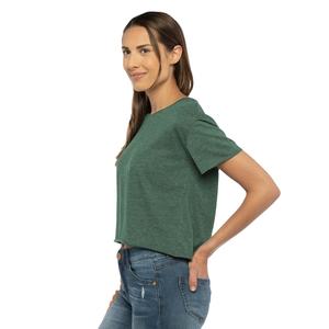 T-shirt court pour femmes Next Level Ladies Festival Cali, 65/35 polyester/coton peigné filé à l'anneau, jersey 40 fils, coupe régulière - Product Image 1