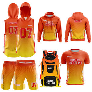 Uniforme Personalizable de Fútbol Americano con Sublimación, Transpirable, Sin Mangas, para Entrenamiento de Verano, Tallas Grandes para Adultos - Product Image 1