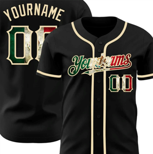 Diseñe camisetas de béisbol personalizadas para equipos juveniles y adultos con personalización completa que incluye bordado y serigrafía - Product Image 4