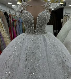 เดรสทางการ2025ผ้าซาตินบานสำหรับเด็กผู้หญิงชุดกระโปรงบานผ้าลูกไม้เนื้อละเอียดสำหรับงานปาร์ตี้ที่สวยงามมีไข่มุก - Product Image 2