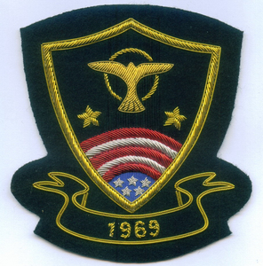 Parche bordado hecho a mano de Escocia de alta calidad, tela táctica cosida de alambre dorado para sombrero, precio disponible OEM personalizable - Product Image 4