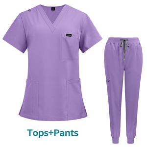 <span class=keywords><strong>Uniformes</strong></span> Médicos <span class=keywords><strong>de</strong></span> Alta Calidad, Conjuntos <span class=keywords><strong>de</strong></span> Pantalones Jogger y Blusa <span class=keywords><strong>de</strong></span> Manga Corta para Enfermeras, <span class=keywords><strong>Uniformes</strong></span> <span class=keywords><strong>de</strong></span> Hospital para Mujeres - Product Image 6