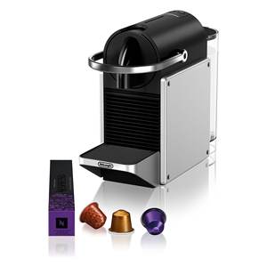 Machine à café à capsules De'Longhi pour Nespresso PIXIE EN127S 1260W Argent et Noir Modèle 0132193834 - Product Image 1
