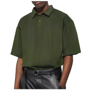 Polos en coton respirant de haute qualité avec logo personnalisé et design à la mode pour hommes et adultes T-shirts Polo confortable - Product Image 1