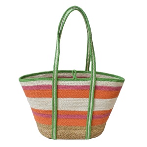 Corps en forme de V écologique toute conception et couleur poignées en cuir et bouche en cuir verrouillé femmes sac à main exportation du Bangladesh - Product Image 2