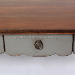 Best Selling OEM Indoor Cabinet <b>Table</b> 1602 Series Made of <b>Solid</b> Mahogany <b>Wood</b> Eco-Friendly Modern Minimalist Design - Product Image 5