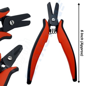 Pinzas Cortadoras de Queratina de Acero Inoxidable, Herramienta de Eliminación de Extensiones de Cabello, Cortador de Microenlaces, Agarre Antideslizante, Herramienta Profesional - Product Image 2