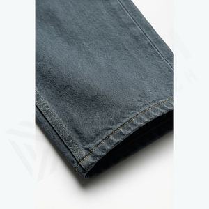 Pantalones Vaqueros de Estilo Urbano, Elásticos, Lisos, Teñidos, Precio al por Mayor, MOQ Bajo, los Mejores Pantalones Vaqueros para Hombre, Diseños Nuevos y Elegantes, Color Personalizado - Product Image 6