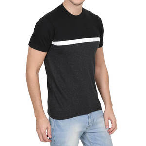 T-shirt à manches courtes confortable pour hommes T-shirt évacuant l'humidité pour hommes T-shirt décontracté à manches courtes T-shirt pour hommes - Product Image 5