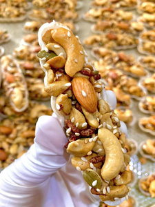 OFERTA ESPECIAL Galleta Crujiente de Nueces Mixtas Blue Lotus 2025, Snack Dulce Perfecto para Disfrutar del Té - Product Image 6