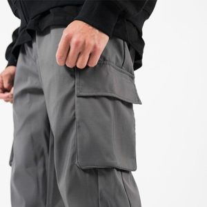 OEM Custom Manufacture Wholesale Baggy Cargo Pants Men Streetwear Custom Wide Leg Pants Men for Sale - Product Image 5
