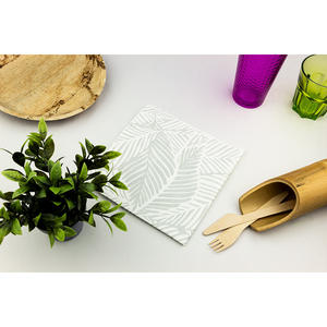 Tovaglioli grigi 40x40cm Bambulux Eco B2B - Product Image 1