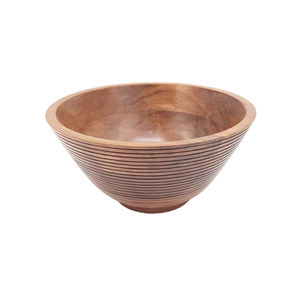 Acacia Wooden Round Shape Food Serving <b>Bowl</b> Natural Finished for Kitchen Dining Table Food and <b>Snacks</b> Serving <b>Bowls</b> - Product Image 5