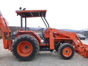 Tractor retroexcavador (TLB) L47 diésel de 4 cilindros, Tier 4 Final, usado, en venta - Product Image 3
