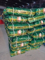 Bâche verte robuste en PE imperméable 200 g/m² résistante aux déchirures pour usage agricole extérieur tissée personnalisable en stock