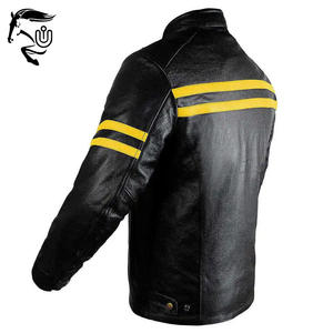 Mejor diseño Original chaqueta de cuero de los hombres de alta calidad de estilo de calle personalizado para el invierno hecho para los amantes de la moto - Product Image 2
