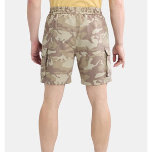 Haute qualité Camouflage été 100% coton Denim Jorts séchage rapide Logo personnalisé décontracté Hip Hop Street Style Cargo Shorts pour hommes - Product Image 3