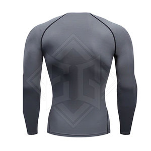Meilleures ventes : Rashguard MMA à manches longues, design personnalisé, respirant, écologique, en Spandex/Polyester, séchage rapide, à un prix avantageux - Product Image 2