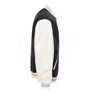 Chaqueta Letterman para Hombre de la Mejor Calidad con Logotipo Frontal, Diseño Casual Transpirable de Algodón/Lana, Hecha en Pakistán - Product Image 3
