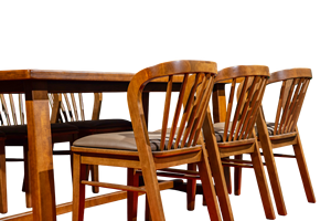 Modern 6-Seater Wooden <b>Dining</b> <b>Set</b> Premium Quality Convertible Home Furniture for Villa Hotel Apartment or Kitchen Use - Product Image 2