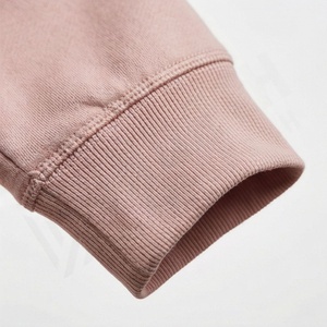 Survêtements en molleton de coton pur pour femmes élégants Logo personnalisable Étiquette de haute qualité Ensembles pour femmes Premium Doux et chaud Vêtements de sport de gym - Product Image 6