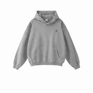 เสื้อฮู้ดดี้พิมพ์ลายตามสั่งสำหรับผู้ชาย ผ้าฝ้าย 100% คุณภาพสูง เป็นมิตรต่อสิ่งแวดล้อม สีซีดแบบซันเฟด หนานุ่ม ทรงโอเวอร์ไซส์ สไตล์สตรีทแวร์ ลุคดิสเทรส - Product Image 1
