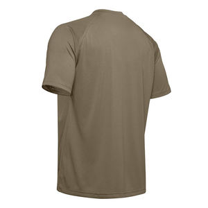 เสื้อยืดฟิตเนสเข้ารูปคอกลมสำหรับผู้ชายเสื้อยืดฟิตเนสใส่ออกกำลังกายเล่นกีฬายิมออกแบบได้ตามต้องการสไตล์ใหม่ - Product Image 5