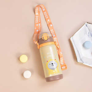 Botella de Vacío para Niños de 450 ml, Mantiene Bebidas Frías o Calientes, Material PE Recubierto, Apta para Lavavajillas, Ideal para Senderismo y Camping - Product Image 3