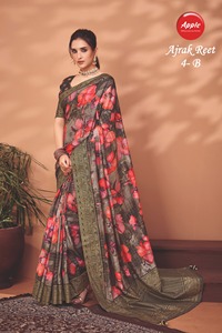 Pure Viscose Fabric Floral Digital Robotic Pencil Print Soft Light weight <b>Material</b> <b>for</b> Dressmaking <b>Sewing</b> Crafts & Floral Design - Product Image 4