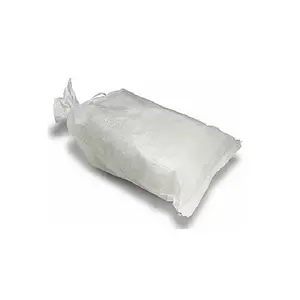 Saco de embalagem de tecido estampado branco PP resistente para exportador indiano para exportação mundial disponível em serviços personalizados