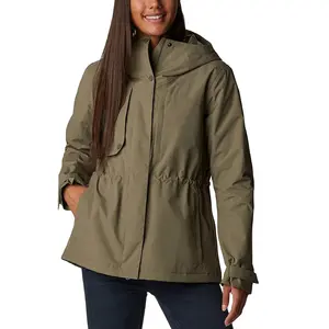 Latest Design Women Rain Jackets Coats Winter Outdoor Wear Mountain Ski Snow Camping Rain Jackets