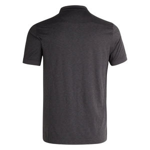 Camiseta de golf de manga corta de diseño sólido para hombre, absorbe la humedad para Polo, venta al por mayor, directo del fabricante - Product Image 4