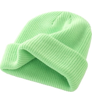 White Knit Beanie Hat Ribbed <b>Winter</b> <b>Cap</b> Unisex Soft Warm Stretch Plain Skull <b>Cap</b> Custom Logo OEM Supplier - Product Image 4