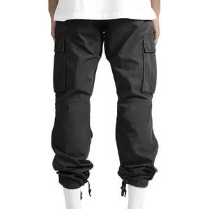 Pantalones Cargo de alta calidad para hombre, nuevo diseño, ropa de calle de Color sólido, estilo informal cómodo de Pakistán - Product Image 5