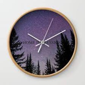 Attractive Look Stylish Tree Design Enamel Finishing Round Shape Home And Hotel Decoration Wall <b>Clocks</b> Supplies From India - Product Image 2