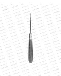 Obwegeser Periosteal Elevador Curva completa 7mm de ancho, longitud total 200mm Herramienta de cirugía plástica de acero inoxidable alemán Vaslcare - Product Image 5