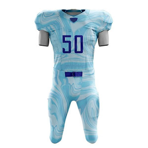 Ensemble de maillot et de pantalon de football personnalisé de la ligue de football américaine pour hommes et jeunes, entraînement, match - Product Image 1