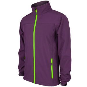 Chaqueta Softshell para Hombre, Ligera, Impermeable y Cortavientos, con Capucha, Forro Polar, Chaqueta para Correr y Senderismo, con Estampado de Logotipo - Product Image 2