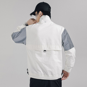 High Quality New Arrival Pullover Half Zip <b>Reflective</b> Windbreaker <b>Jacket</b> <b>Men</b> with Good Prices - Product Image 6