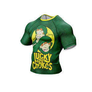 Vêtements de sport pour hommes de qualité supérieure Rash Guard Fabriqué au Pakistan Meilleur prix Taille personnalisée Respirant Séchage rapide Écologique - Product Image 6