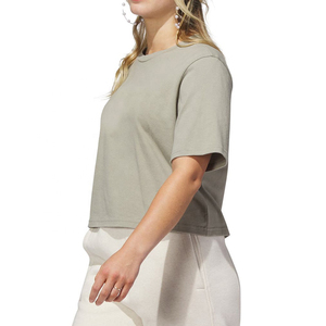 Top corto de punto ajustado sin mangas para mujer, moderno, para uso casual y de ocio. Top corto ligero y transpirable para mujer. - Product Image 6