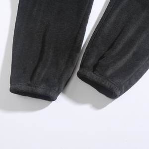 Men's Solid Tracksuit Casual Fleece Pullover Sweatshirts Fluffy Warm Long Sleeve <b>Hoodies</b> with Ultra Soft <b>Comfy</b> - Product Image 6