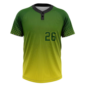 Chemises de baseball avec nom d'équipe personnalisé imprimées par sublimation Chemises de baseball respirantes Design personnalisé Chemises de baseball de sport d'entraînement - Product Image 5