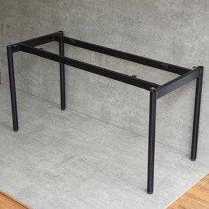 Patas para Mesa de Comedor OMA II System HCOM203 - Estilo Industrial, 140x60cm, Patas de Acero con Recubrimiento en Polvo, Aluminio - Product Image 2