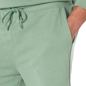 Street Grace Mens Sweat Shorts Cotton OEM Custom Summer Workout Shorts Breathable Fabric Logo Private Label Available <b>Drawstring</b> - Product Image 5