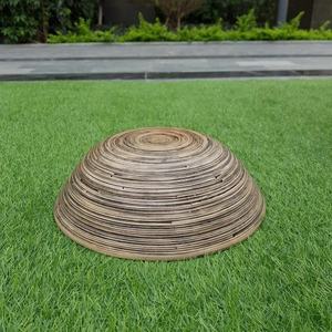 Set of Fruit/salad bowls spun bamboo bowls high quality for home and kitchen dinnerware sets made in Vietnam - Product Image 3